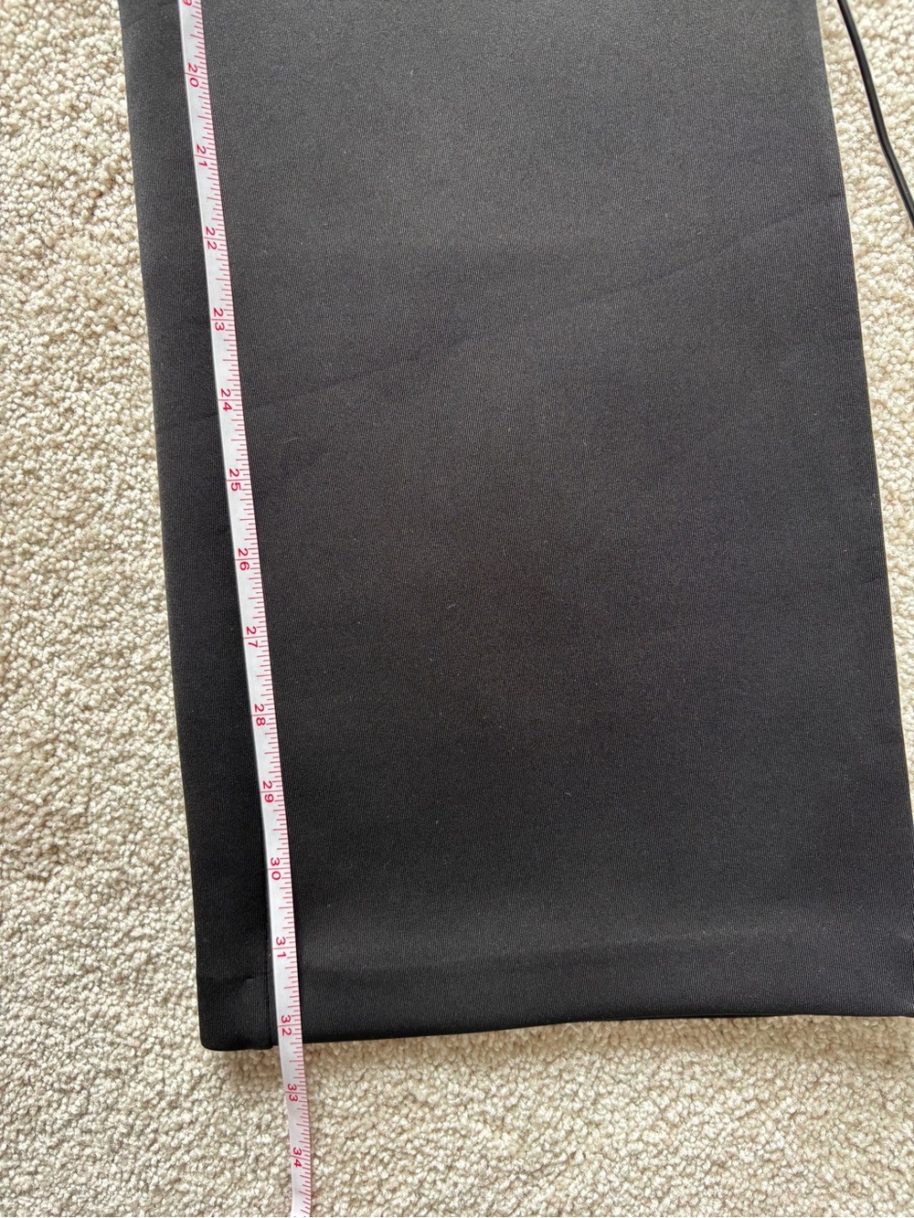 Good American Scuba Boss Straight Trouser Black Size 8 - Picture 7 of 11